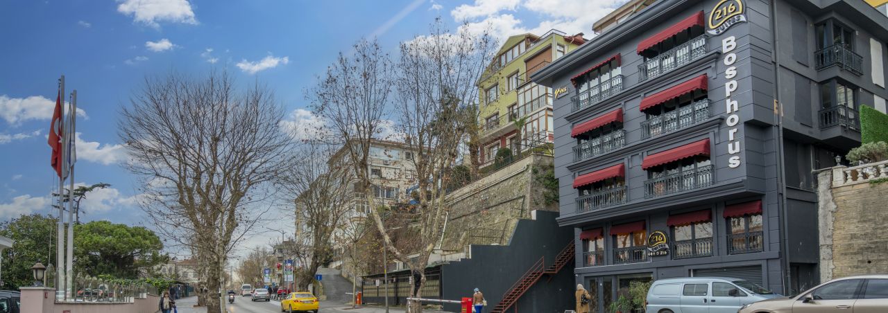 216 Bosphorus Suite Üsküdar Paşa Limanı Boğaz manzaralı otel
